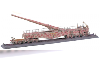 Сборная модель Пушка Railway Gun Leopold