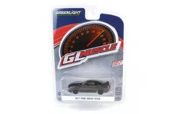 FORD Shelby GT350 (2017), Magnetic with Blue Stripes