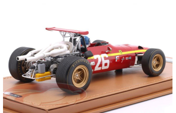 FERRARI 312 №26 Winner France GP Formula 1 Jacky Ickx (1968)
