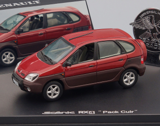 RENAULT Scenic RX4 "Pack Cuir", dark red