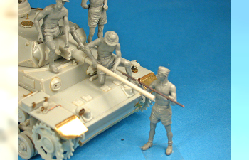 Сборная модель Немецкий танковый экипаж "Африканский корпус"