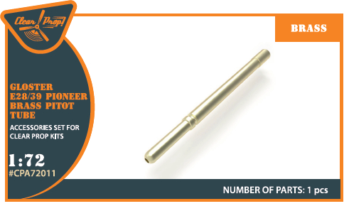 Латунные трубки Пито для самолета Gloster
