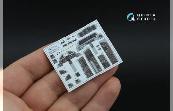 3D Декаль интерьера кабины F-15E Strike Eagle (Hasegawa) (малая версия)