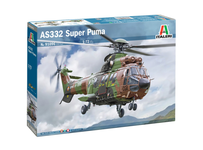 Сборная модель EUROCOPTER As332 Super Puma Military Helicopter (1978)
