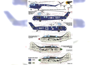 Декаль Aussies over The Seas - RAN Carrier-borne aircraft 1949-1980