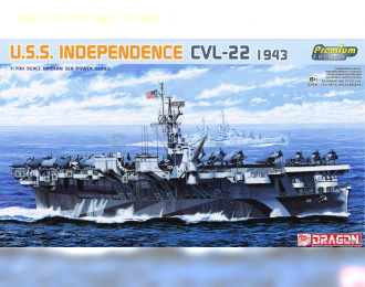 Сборная модель USS Independence CVL-22 1943
