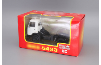 Минский 5433 седельный тягач (1991-1997), белый