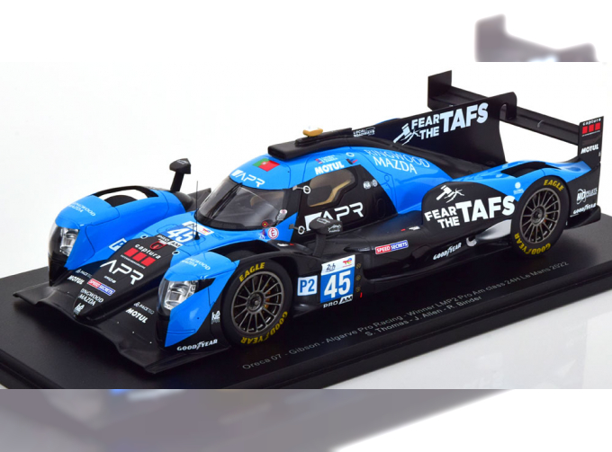 ORECA 07 Gibson No 45 Winner LMP2 ProAm 24h Le Mans, Thomas/Allen/Binder (2022)