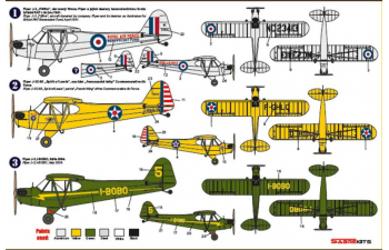 Сборная модель Самолет Piper J-3 Cub „International“