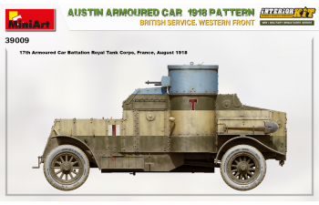 Сборная модель Austin Armoured Car 1918 Pattern. British Service. Western Front. Interior Kit