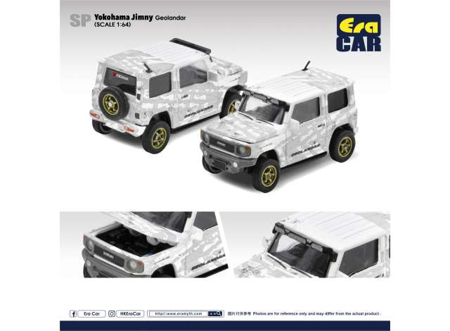 SUZUKI Jimny *Geolander* Yokohama, grey / white