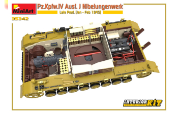 Сборная модель Немецкий танк Pz.Kpfw.IV Ausf. J Nibelunge