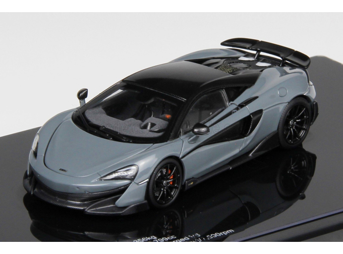 McLAREN 600lt (2018), grey