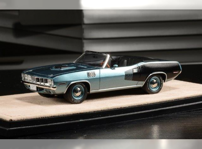 PLYMOUTH Hemi Cuda Convertible (открытый) (1971), Winchester Gray Metallic