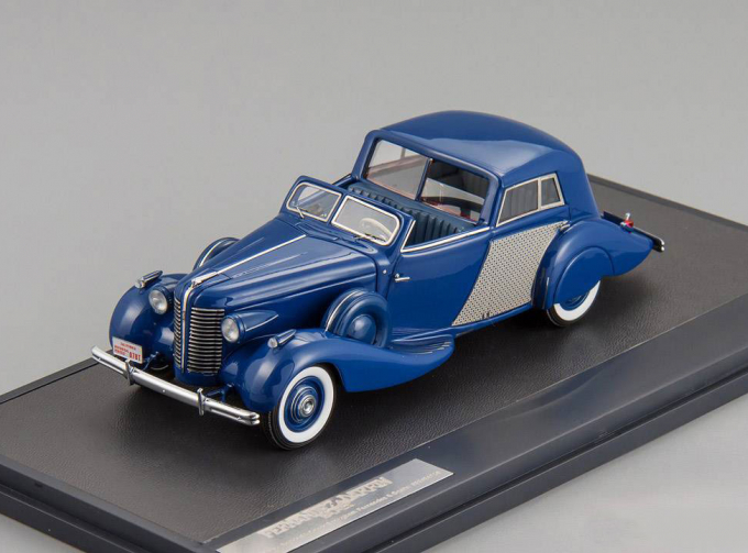 BUICK Series 80 Opera Brougham Fernandez & Darrin (1938), blue