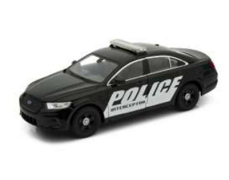 Ford Police Interceptor, black / white 2013