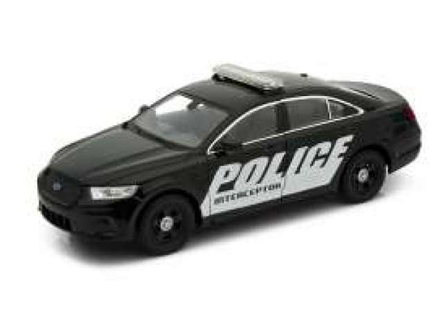 Ford Police Interceptor, black / white 2013