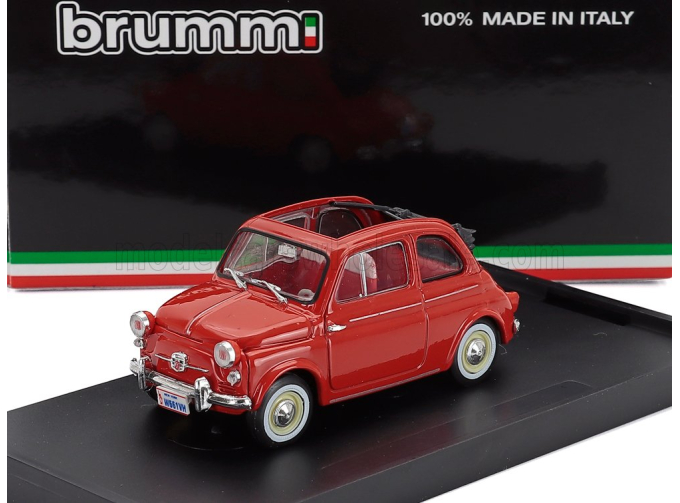 FIAT 500 America Aperta Open (1958), Rosso - Red