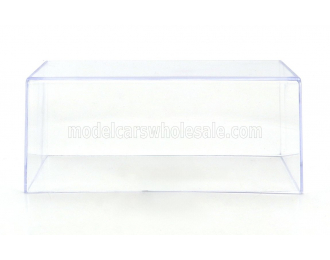 VETRINA DISPLAY BOX Only Transparent Cover For 1/43 Scale Absup - Ablam - Abfgt Collection - Solo Copertura Trasparente - Lungh.length Cm 15.0 X Largh.width Cm 7.7 X Alt.height Cm 6.2 (altezza Interna Interior Height Cm 6.0), Plastic Display