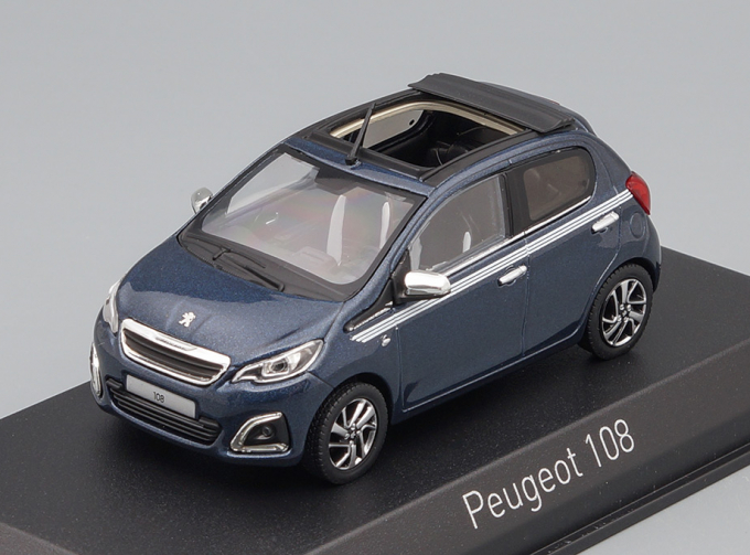 PEUGEOT 108 TOP ! Collection (2017), smalt blue