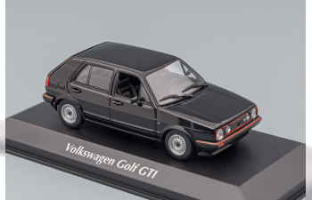 VOLKSWAGEN GOLF GTI 4-DOOR 1986, black