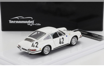 PORSCHE 901 911 S Team Auguste Veuillet №42 24h Le Mans (1967) R.Buchet - H.linge, White