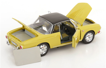 VOLKSWAGEN Karmann Ghia 1500 (1961), light yellow/ black