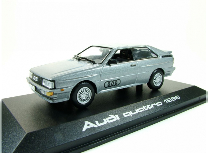 AUDI Quattro Coupe (1986), серый