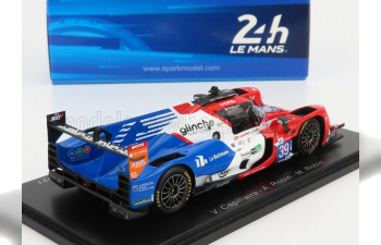 ORECA Gibson 07 Gk428 4.2l V8 Team So24-dirob By Graff N 39 24h Le Mans (2021) V.capillaire - A.Robin - M.Robin, Blue White Red