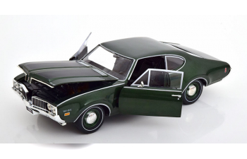 OLDSMOBILE Cutlass S W-31 (1969), green metallic