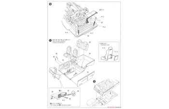 Сборная модель TOYOTA VZN130G HILUX SURF LIFT UP '91