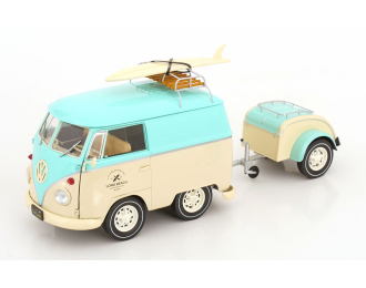 VOLKSWAGEN T1 Kool Kombi (2024), mint-green creme