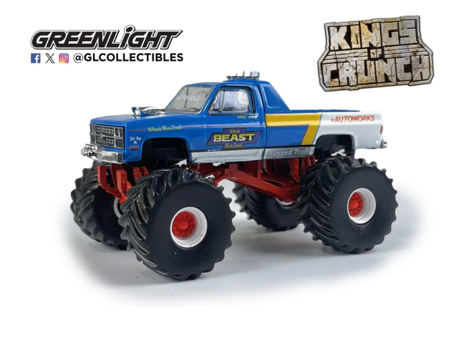 CHEVROLET C30 Monster Truck "Holman’s Beast" Bigfoot (1983), blue