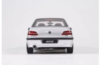 PEUGEOT 406 3.0 V6 24V (2000), gris quartz metallic