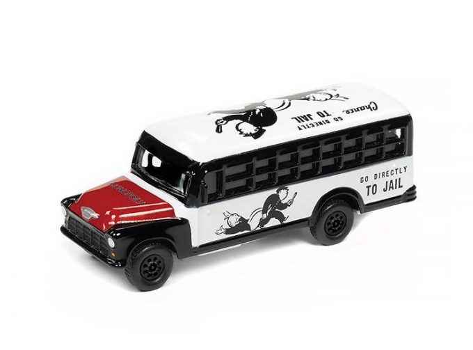 CHEVROLET школьный автобус (1956) Monopoly + фигурка для игры