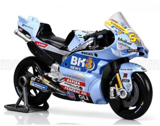 DUCATI Desmosedici Gp25 Team Gresini Racing №54 Motogp Season (2025) Fermin Aldeguer, Light Blue