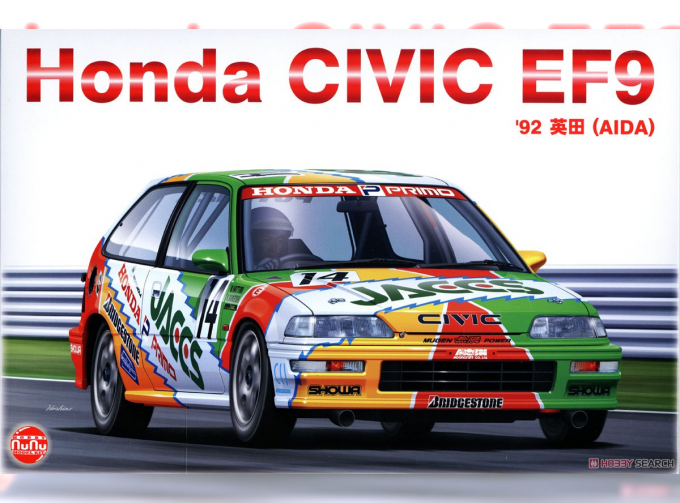 Сборная модель HONDA CIVIC EF9 92 Aida