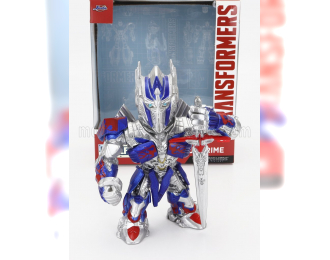 FIGURES Optimus Transformers- Cm. 10.5, Blue Silver