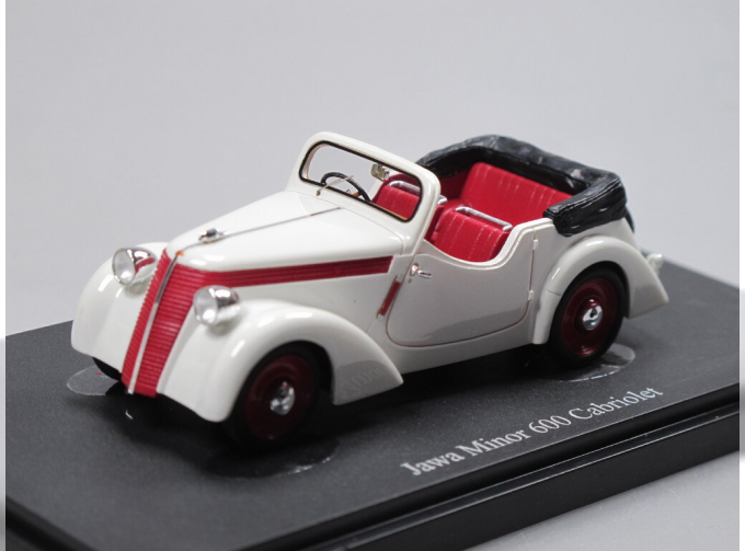 JAWA Minor 600 Convertible (1938), white/red