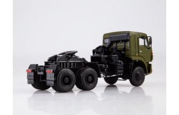 Камский грузовик 65225 седельный тягач, хаки