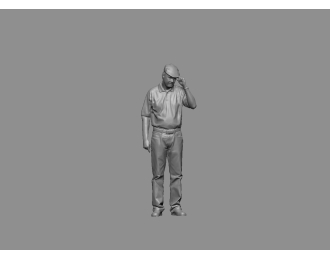 Фигурка Мужчина в кепке (под покраску)