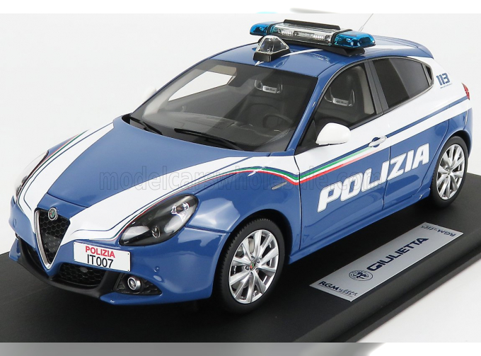 ALFA ROMEO Giulietta Veloce Polizia (2018), Light Blue White