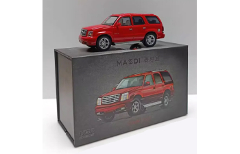 CADILLAC Escalade (2005), red