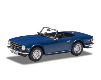 TRIUMPH TR6 Spider open (1969), french blue