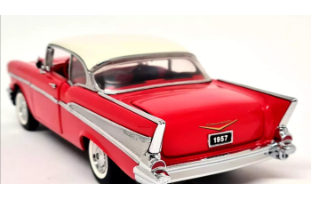 CHEVROLET Bel Air (1957), Red/White