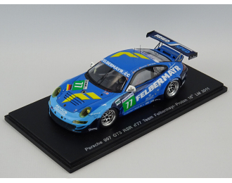 PORSCHE 911 997 Gt3rsr Felbermayr №77 24h Le Mans (2011) R.lieb - W.Henzler - R.Lietz, 2 Tone Blue