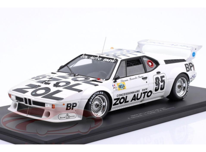 BMW M1 #95 24h LeMans Sérvanin, Ferrier, Rousselot (1980)