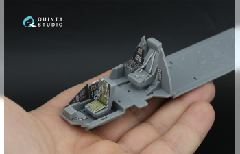 3D Декаль интерьера кабины Ми-35 (Trumpeter)