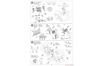 Сборная модель Kawasaki Ki-61-Id Hien (Tony) & 4x4 Light Vehicle Kurogane Set