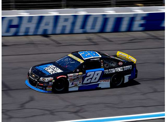 Chevrolet #28 Brenden *Butterbean* Queen *Folsom Fence Supply*, blue/white/yellow 2025